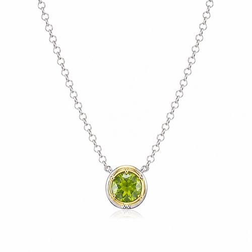 Sedona Gemstone Jewelry Peridot Necklace