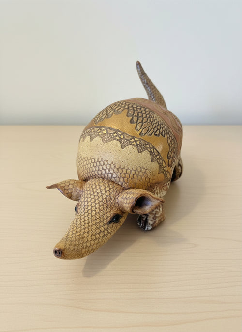 Handmade Ceramic Armadillo