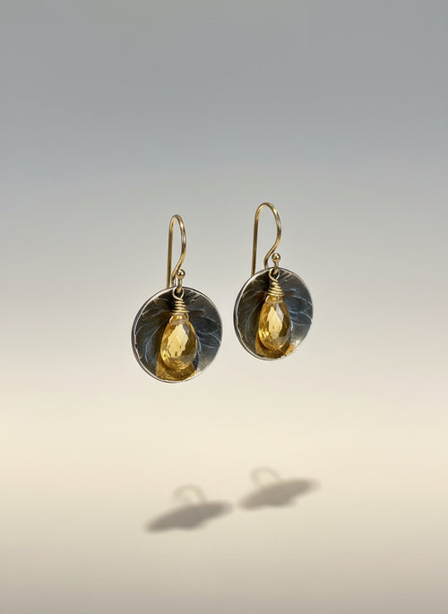 Citrine Earrings - Handmade in Sedona Arizona