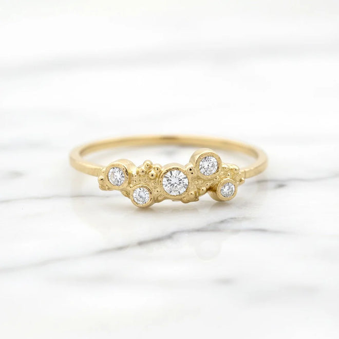 made in sedona gold diamond ring