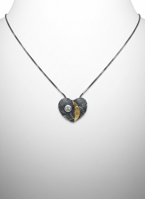 Handmade Heart Necklace made in Sedona Arizona