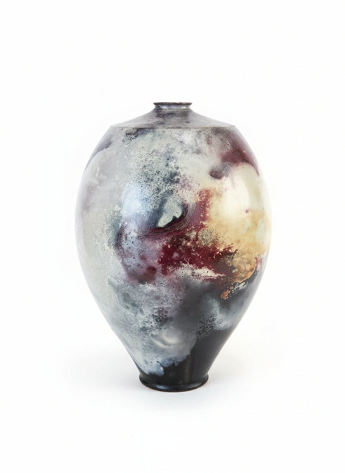 Pit Fired Ceramic Vessel by Bob Smith
