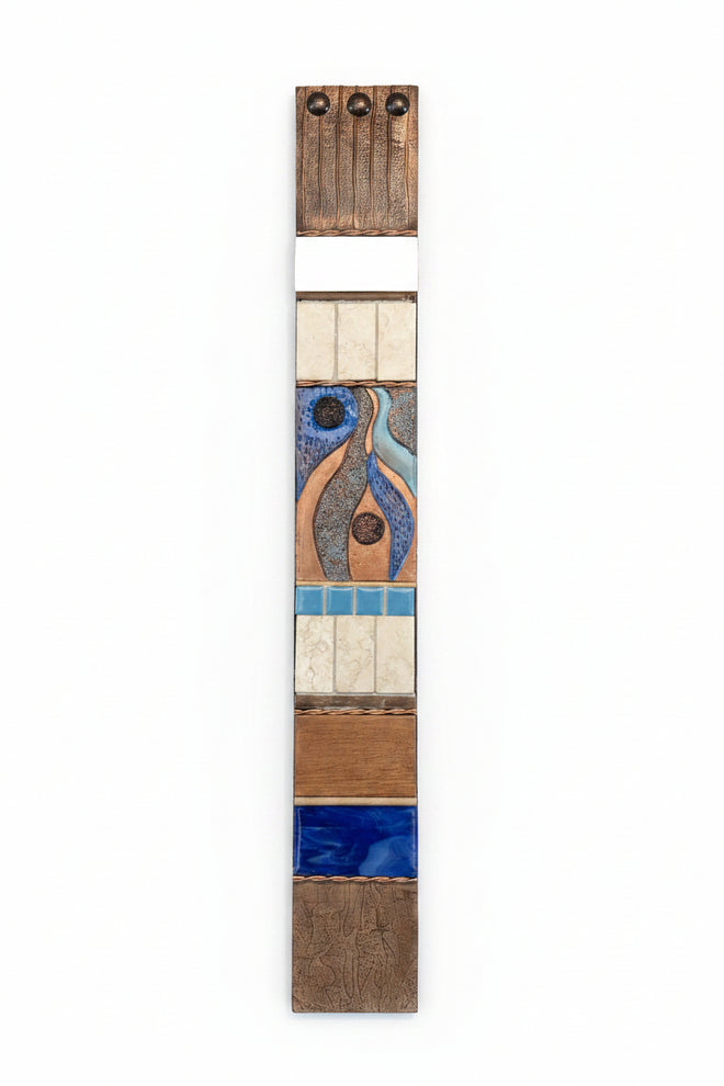 Southwest Totems 24.5”h x 3”w by Julie Hemer