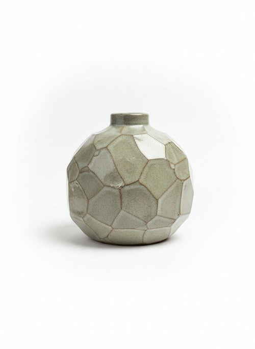 Handmade Stoneware Ceramic Pot 5"hx5"w