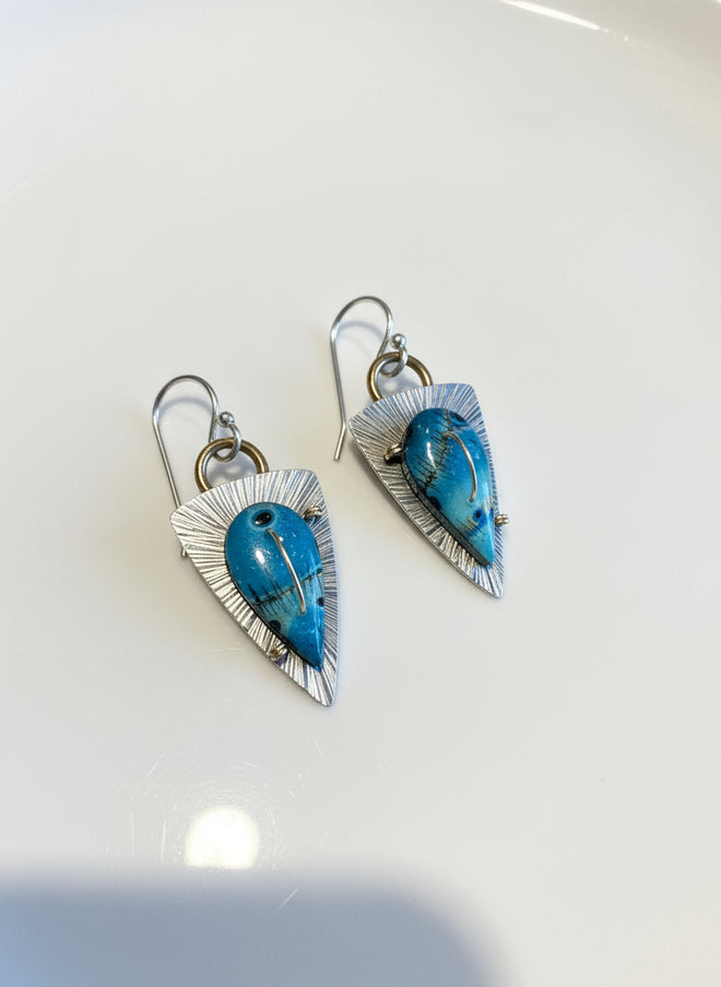 Betty Blue Earrings