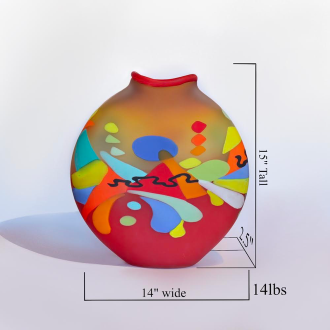 Pheonix Vessel Abstract Design