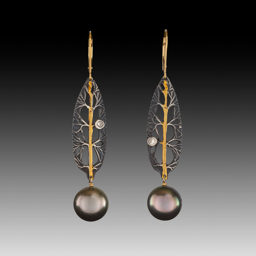 Tahitian Pearl Earrings