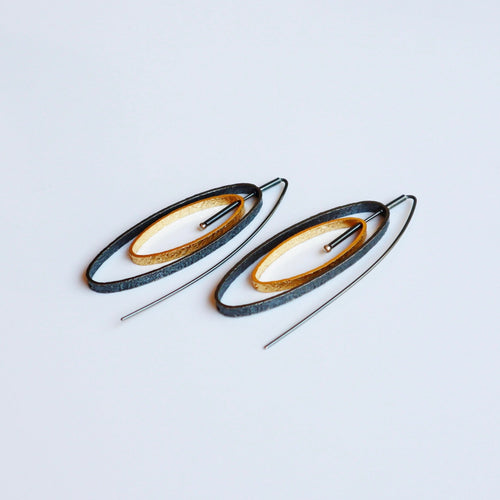 Double Oval Earrings