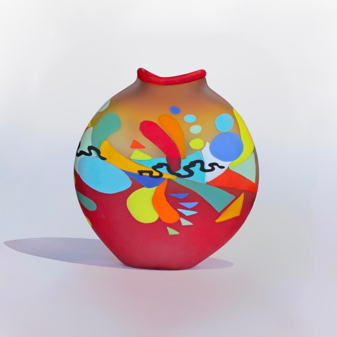 Pheonix Vessel Abstract Design