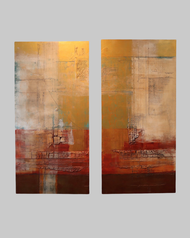 Sedona Sunset 49”h x 24”w