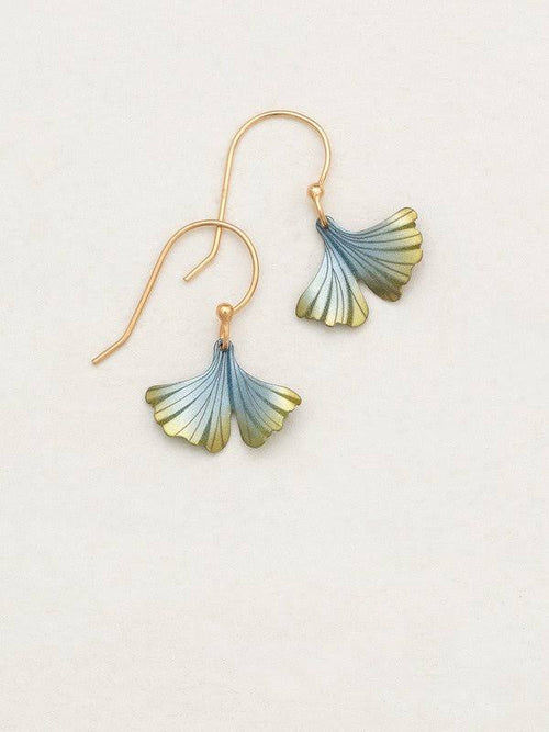 Holly Yashi Petite Ginkgo Earrings