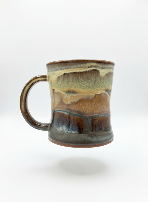 Handmade Mug made in Sedona 4"h x 4"w