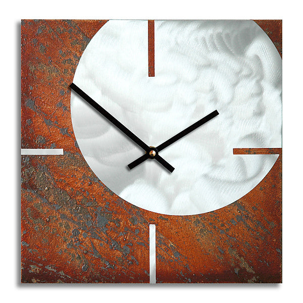 Square Desert Color Clock