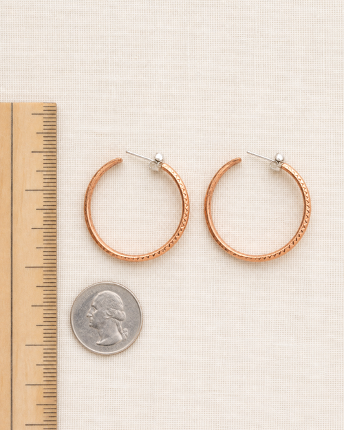 navajo-copper-half-hoop-earrings-post-back-closure