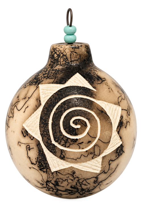 Spiral Design — A timeless Southwestern symbol often associated with life’s journey, growth, movement, and the cycles of life.