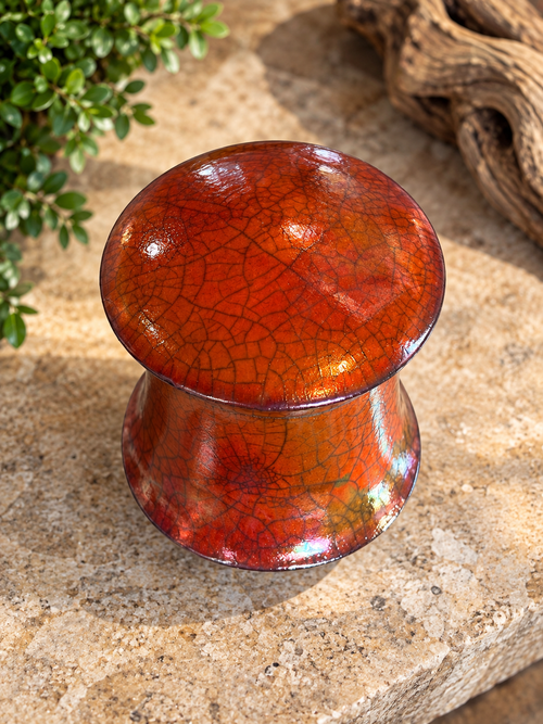 one-of-a-kind-bob-smith-raku-ceramic-art-top-view