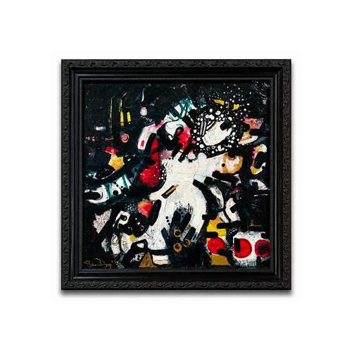 Kali's Cha Cha 14x14 (framed)