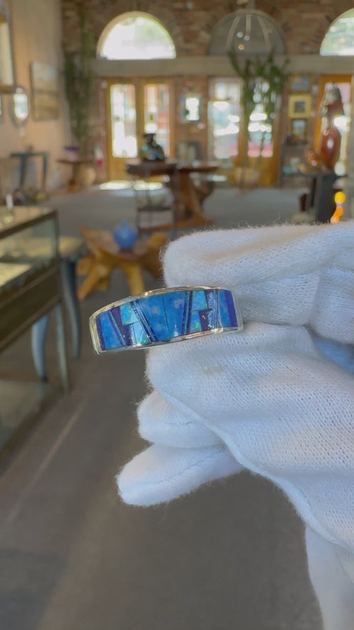 Fancy Blue Ring