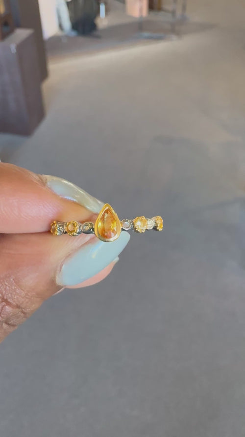 Yellow Sapphire Ring