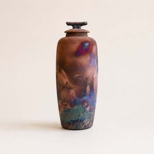 Southwest Raku pottery collection featuring one-of-a-kind handmade ceramic art