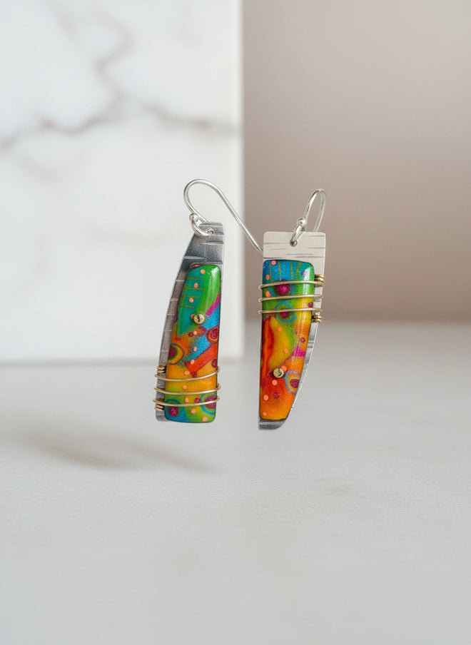 Sandy Colorful Earrings