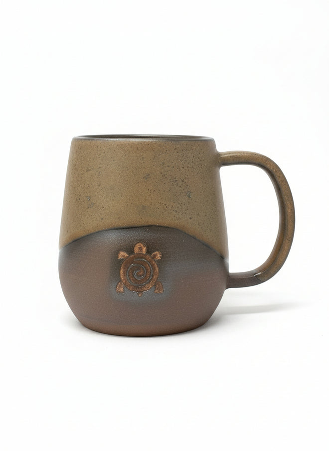 Handmade Mug made in Sedona 4"h x 4"w