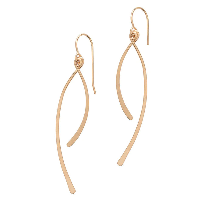 WISHBONE EARRINGS